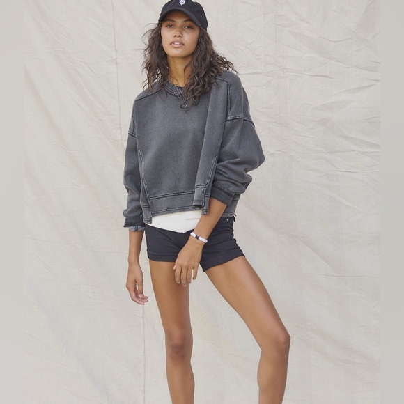 Free People | FP Movement | Intercept Pullover | Heather Gray | XS - Picture 3 of 8